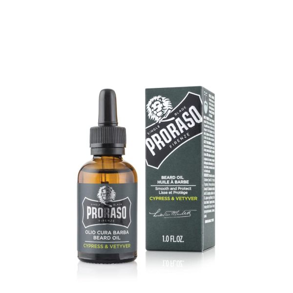 Proraso Beard Oil Cypress And Vetyver 30ml