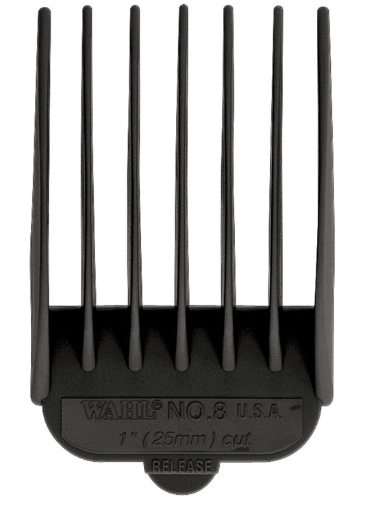 Wahl No 8 Snap On Comb 1 - 25mm - Black