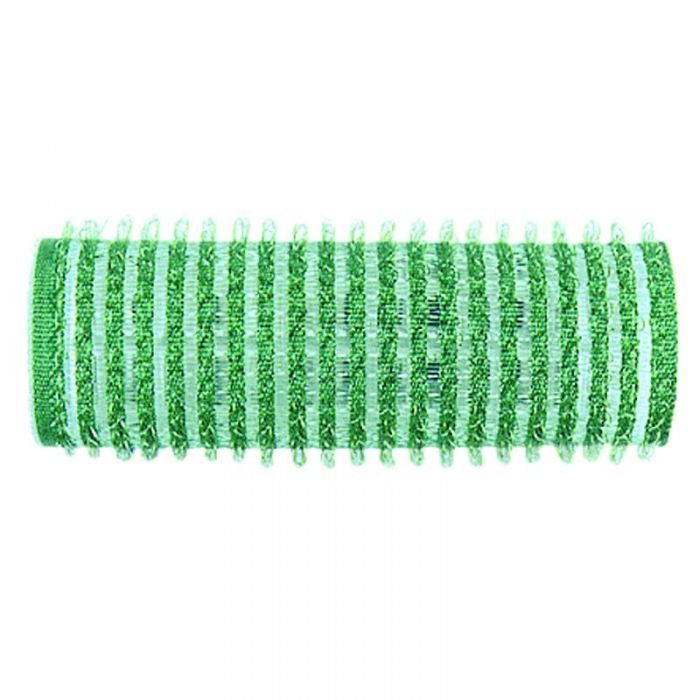 Santorini Velcro Rollers Green 21mm-12Pkt