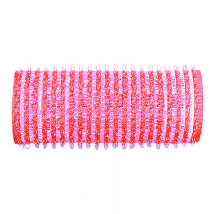 Santorini Velcro Rollers Pink 24mm-12Pkt