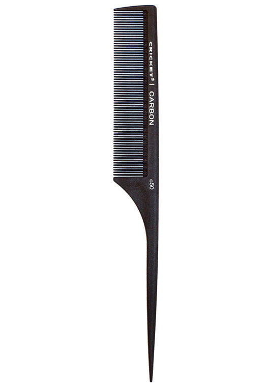 Cricket Carbon Comb Fine Toothed Rattail C50