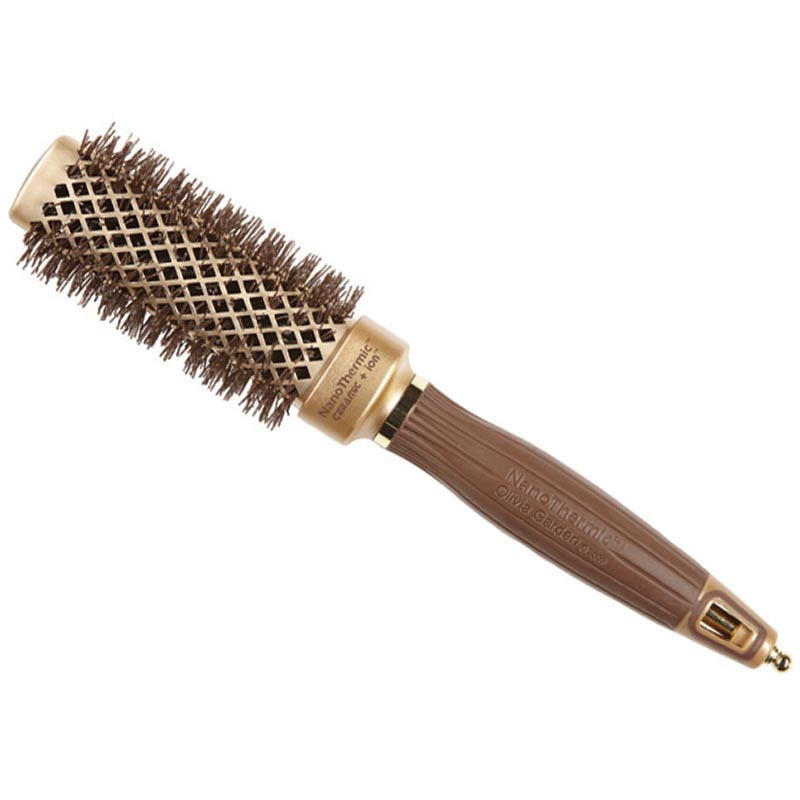 Olivia Garden Nano Thermic Square Brush - 30mm