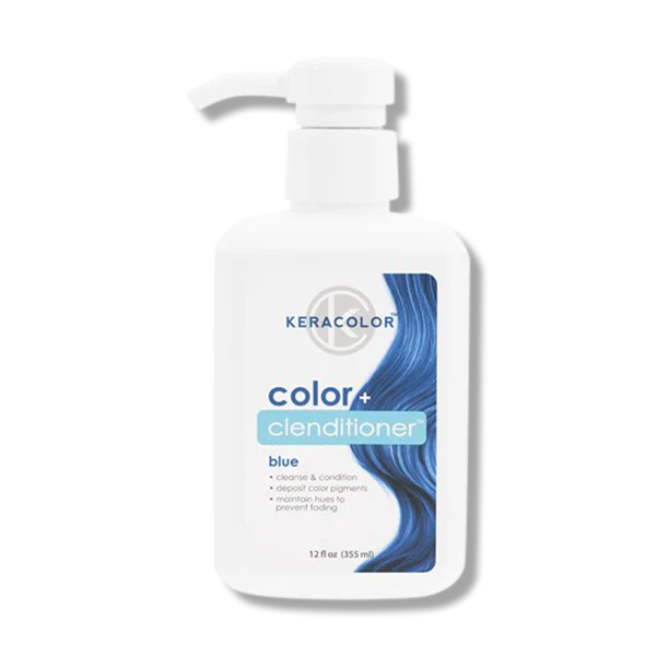 Keracolor Colour + Clenditioner Blue 355ml