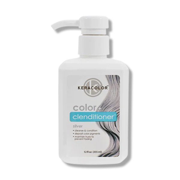 Keracolor Colour + Clenditioner Silver 355ml