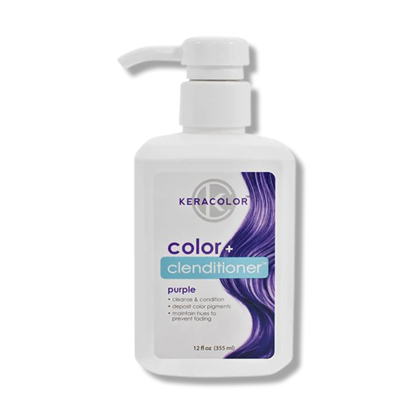 Keracolor Colour + Clenditioner Purple 355ml