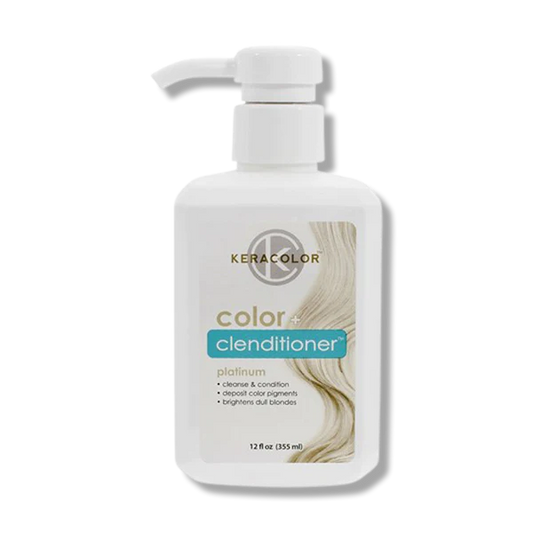 Keracolor Colour + Clenditioner Platinum 355ml