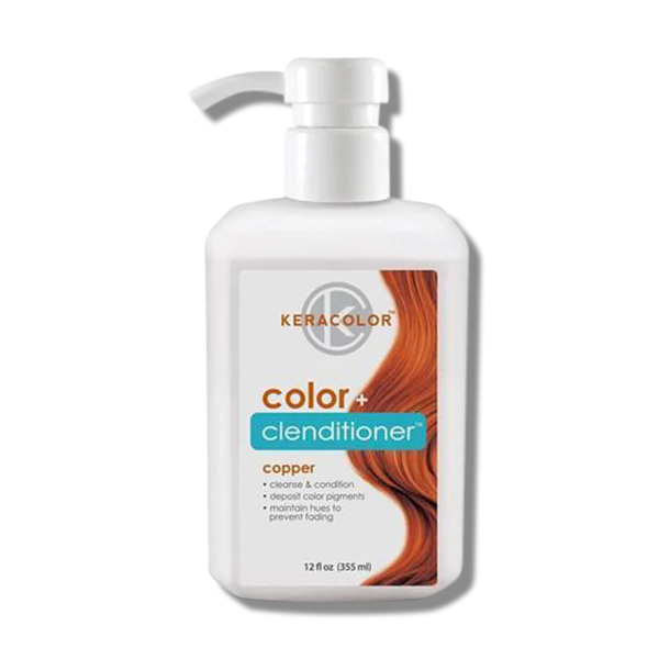 Keracolor Colour + Clenditioner Copper 355ml