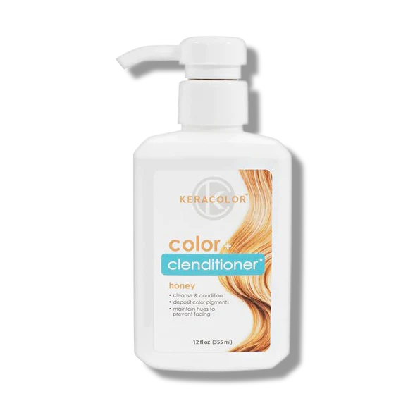 Keracolor Colour + Clenditioner Honey 355ml