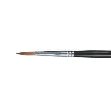 Hawley Pure Kolinsky Sable Flat Brush Size 6