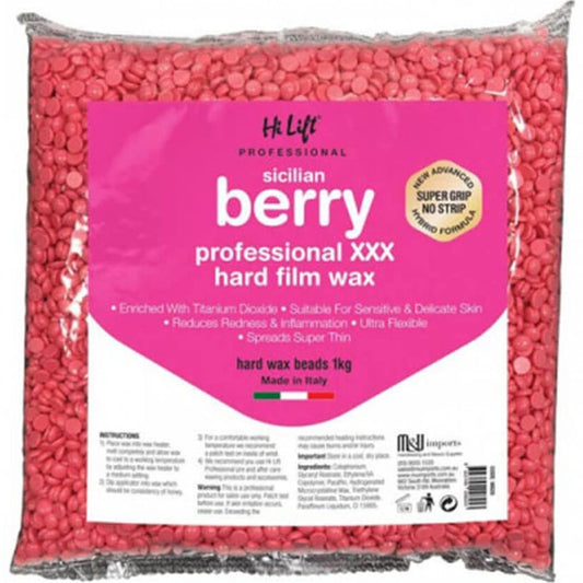 Hi Lift Sicilian Berry Hard Wax Bag 1kg