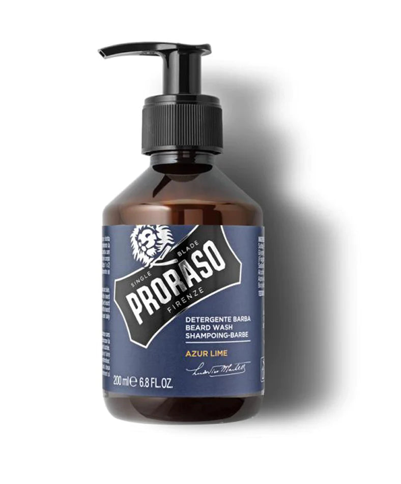 Proraso Beard Wash Azure Lime 200ml