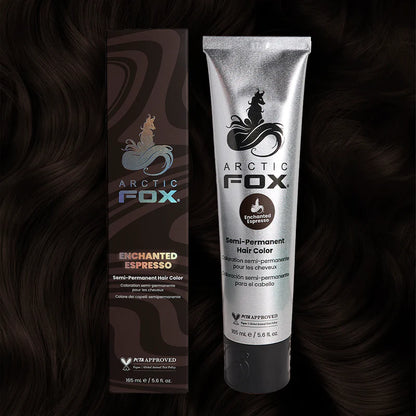Arctic Fox Enchanted Espresso Semi Permanent Hair Colour