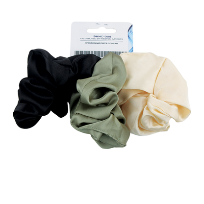 Grace Hair Scrunchies Set 3 Pc