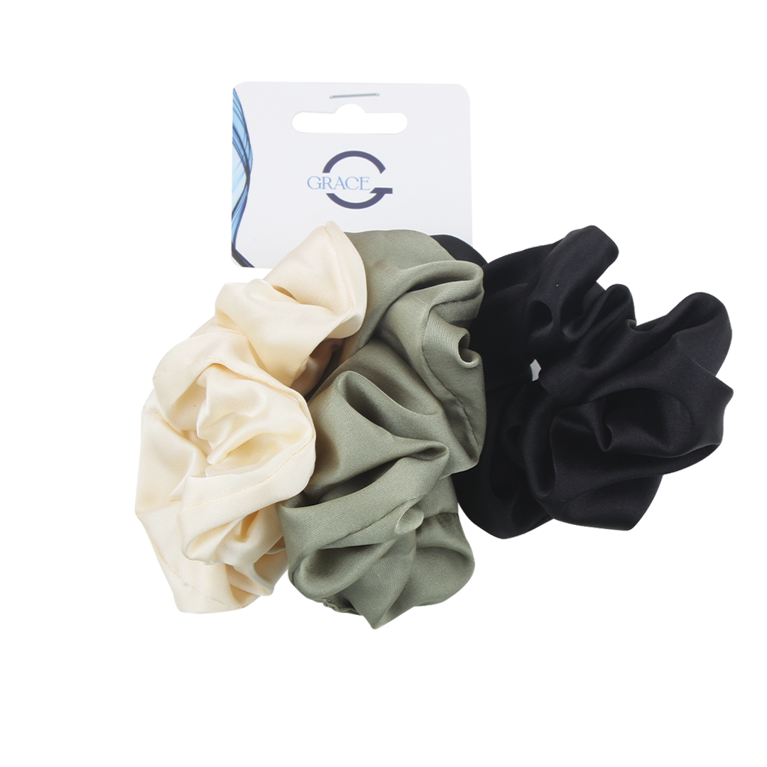 Grace Hair Scrunchies Set 3 Pc