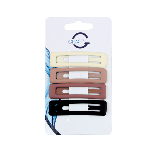 Grace Snap Clip Set 4Pc