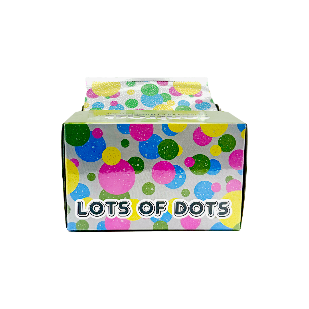 Contrast Pop Up Foil-400pc-15micron Lots-of-Dots