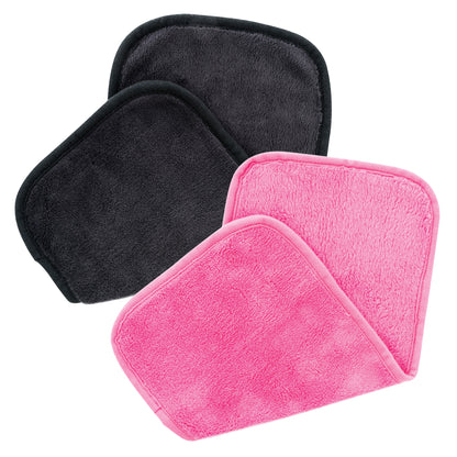 Erase Your Face Travel Towel 2pk - Black & Pink