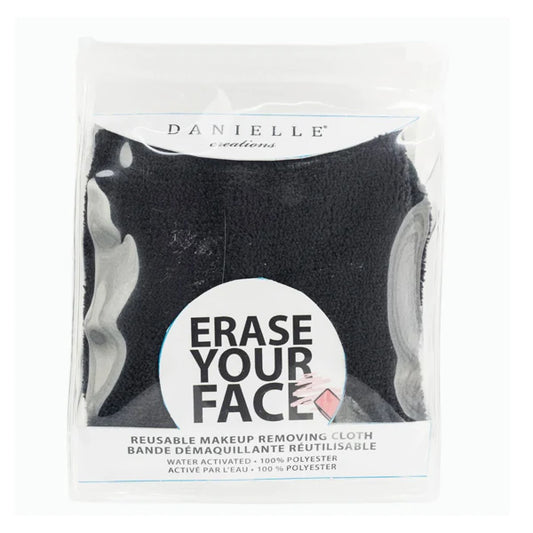 Danielle Creations Erase Your Face Travel Towel Black