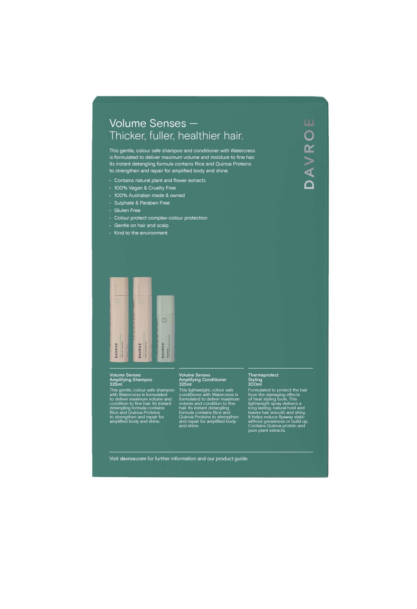 Davroe Xmas Pack Trio Volume Senses 2024