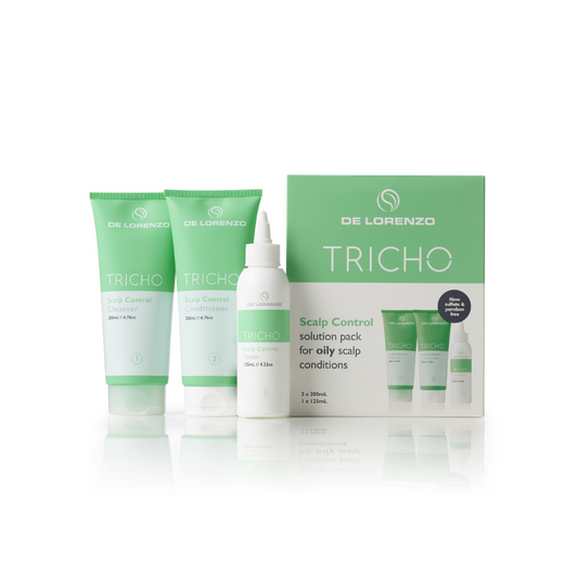 Delorenzo Tricho Series Scalp Control Trio Pack