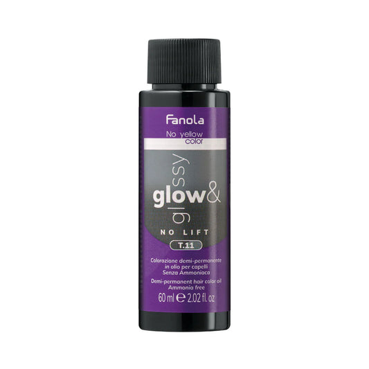 Fanola Glow & Glossy Oil Toner T.11 Intense Ash Toner 60ml