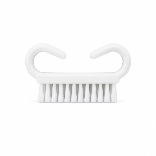 Profile Finger Nail Brush White Handle