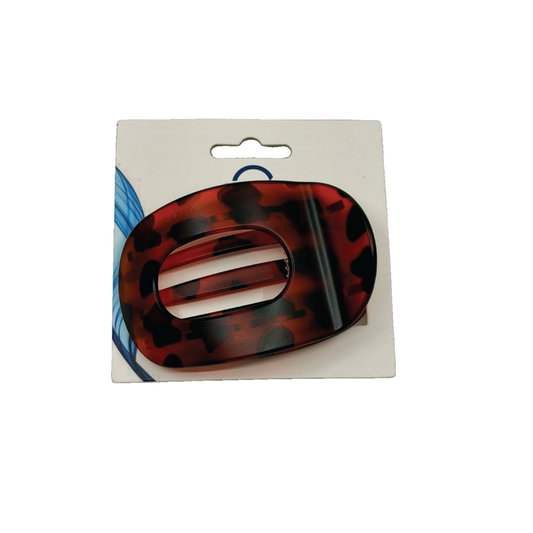 Grace Flat Claw Clip Tortoiseshell