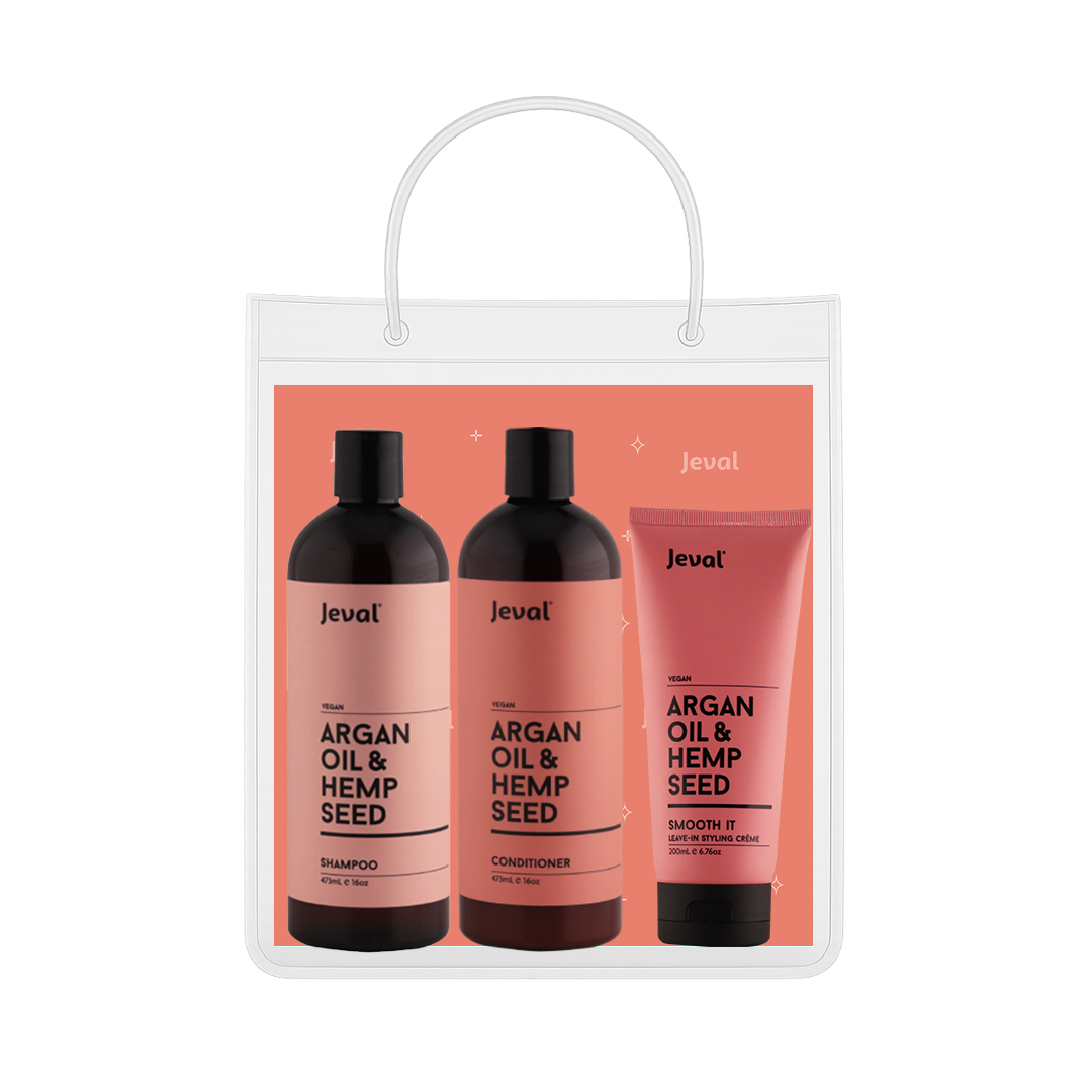 Jeval Argan Oil and Hemp Seed Xmas 25 Trio