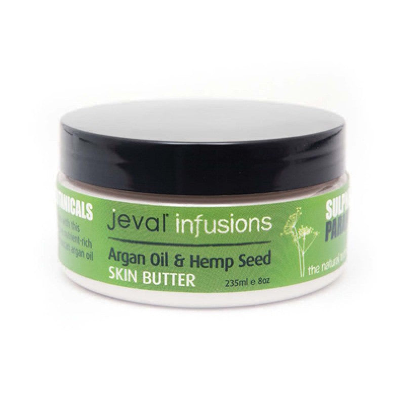 Jeval Infusions Argan Oil And Hemp Seed Skin Butter 120ml