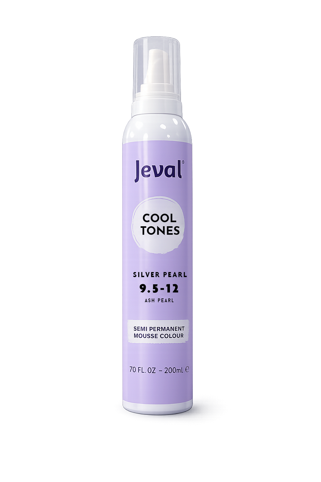 Jeval Cool Tones Silver Pearl 9.5-12 Mousse 200ml