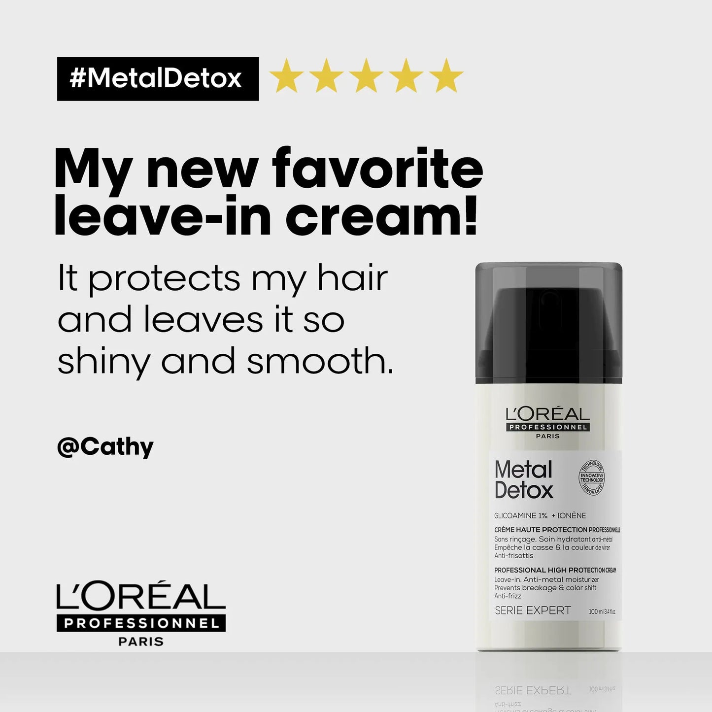 Loreal Metal Detox Leave-In Cream
