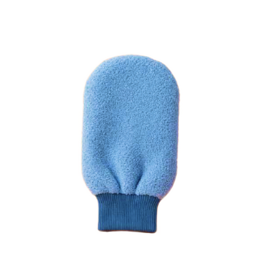 Lumi Exfoliating Mitt Light Blue