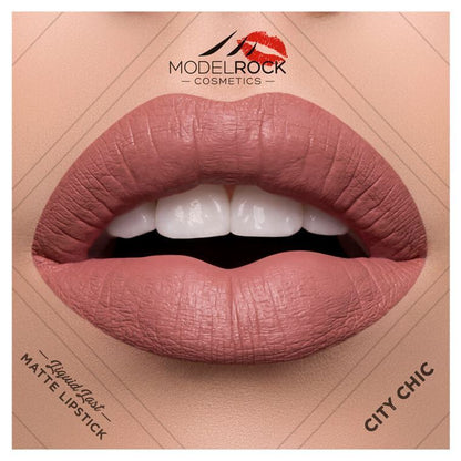 ModelRock Lipstick Liquid to Matte - City Chic