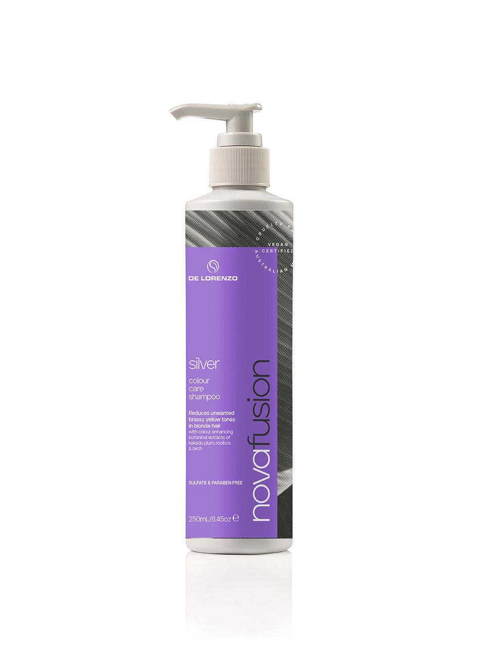 Delorenzo Novafusion Silver Shampoo 250ml
