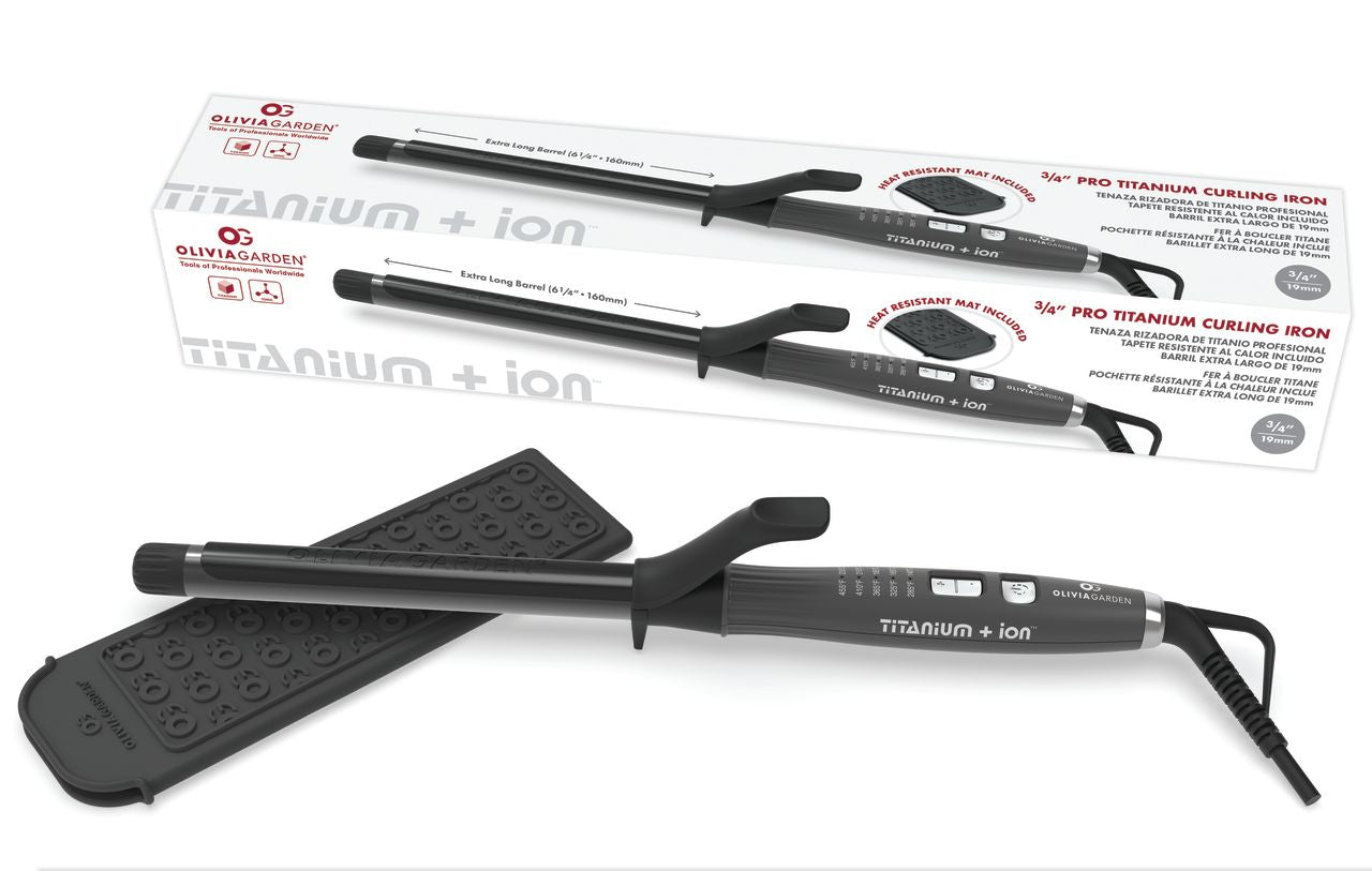 Olivia Garden Titanium Curling Iron 19mm