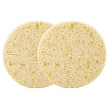 Pure Beauty Cellulose Sponge - Yellow 2pk