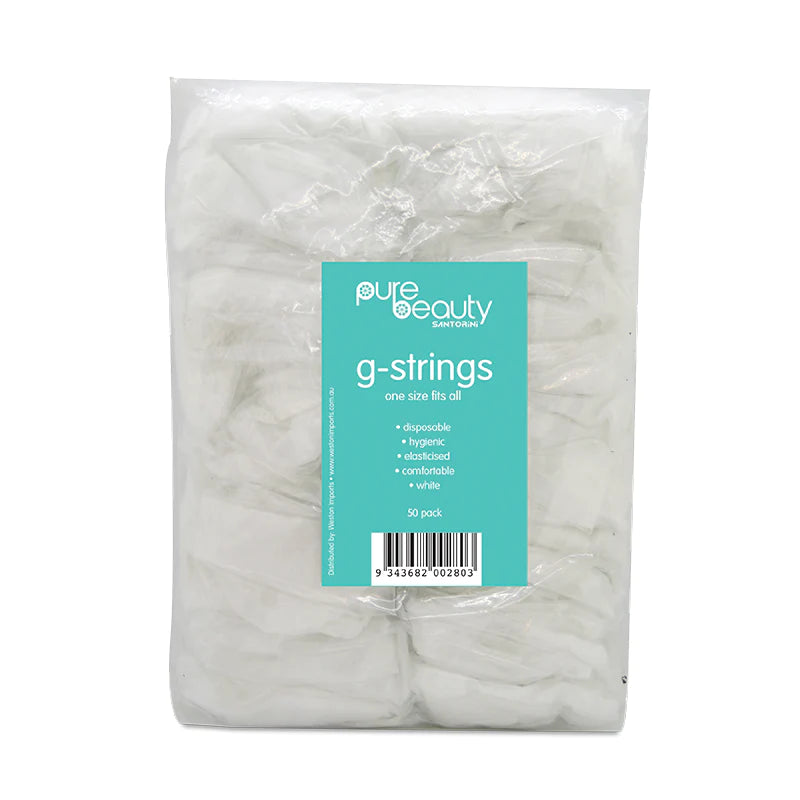 Pure Beauty Disposable G-strings White 50 Pkt – Beautopia Trade