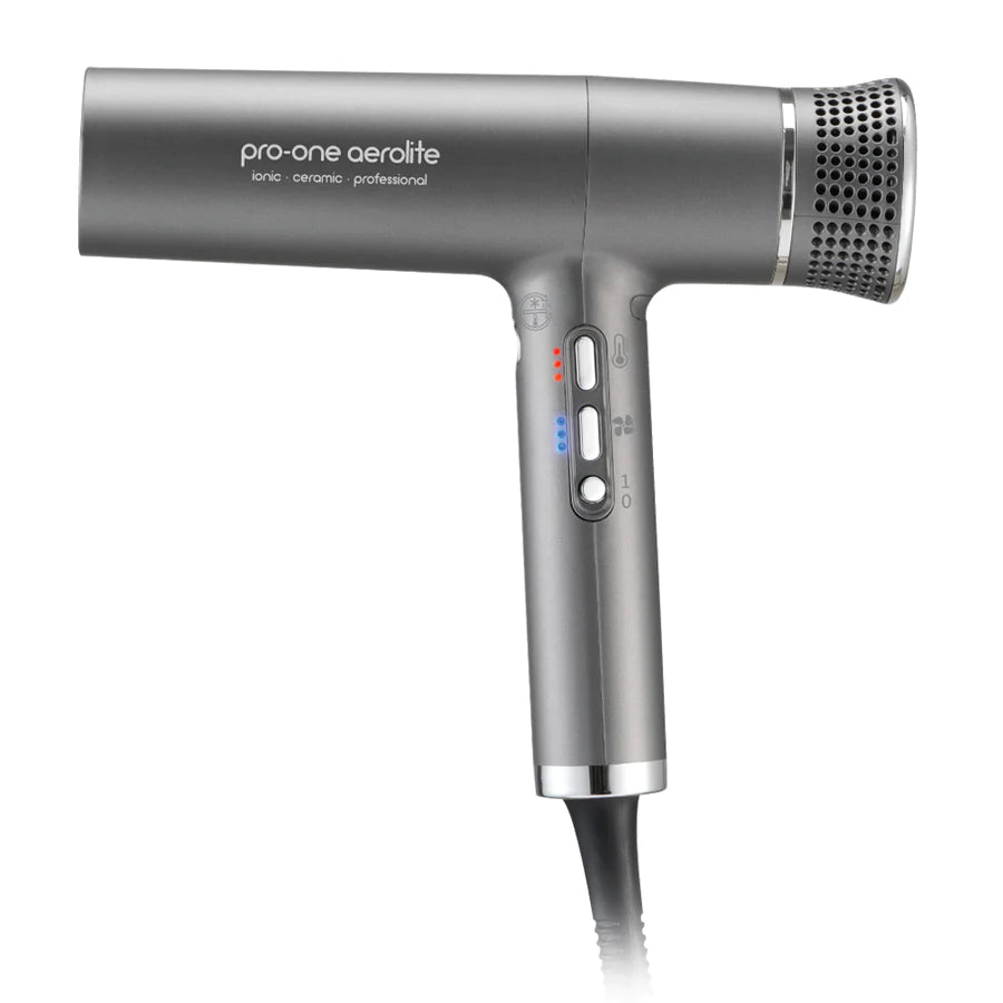 Pro One Aerolite Hairdryer - Titanium