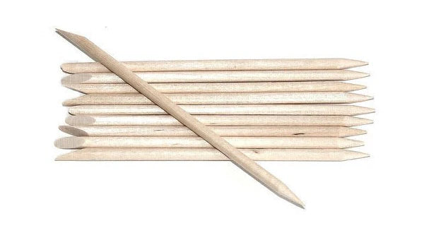 Pure Beauty Cuticle Sticks Point and Bevel 7inch 10pk