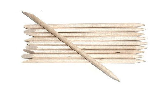 Pure Beauty Cuticle Sticks Point and Bevel 7inch 10pk