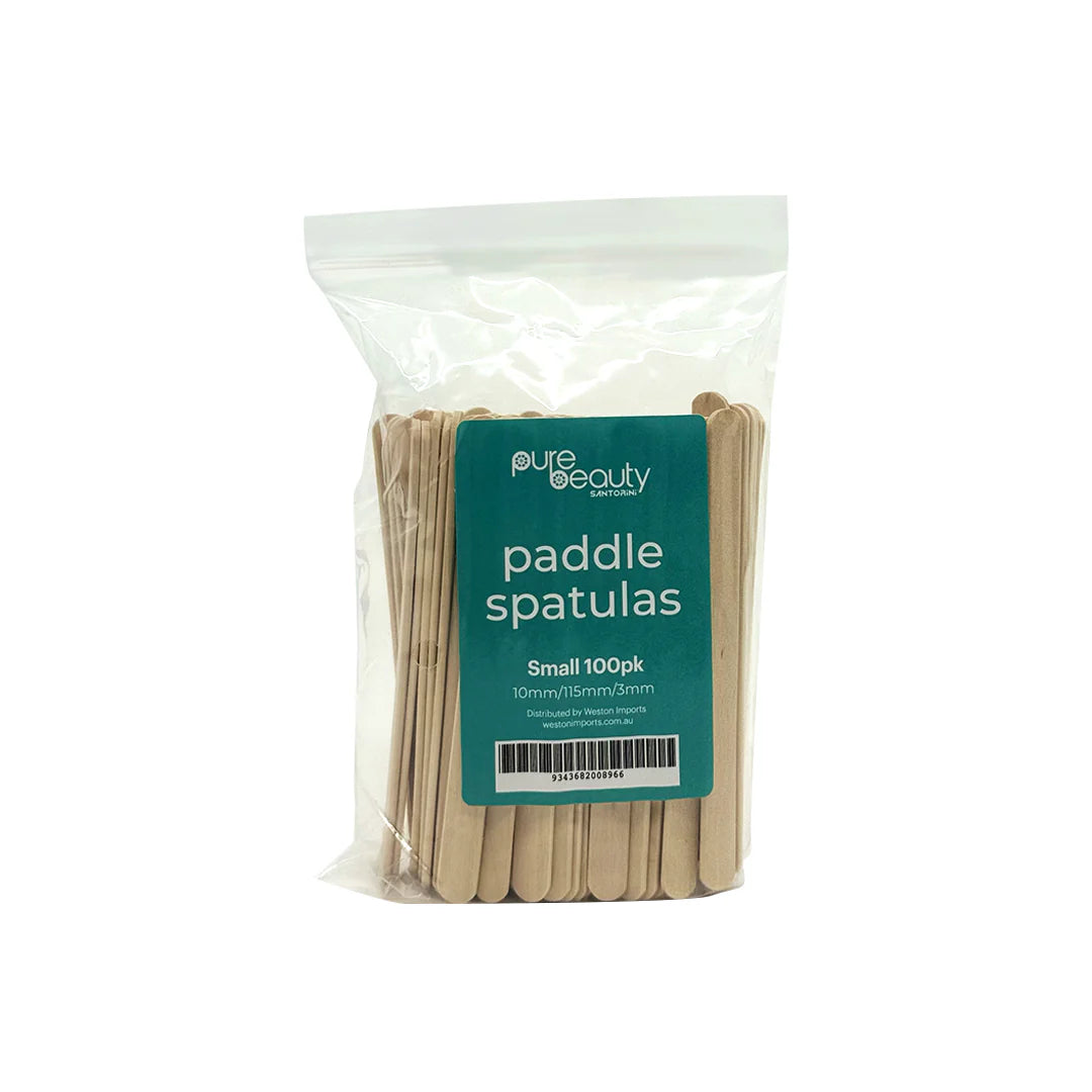 Pure Beauty Paddle Spatulas - Small 100pk