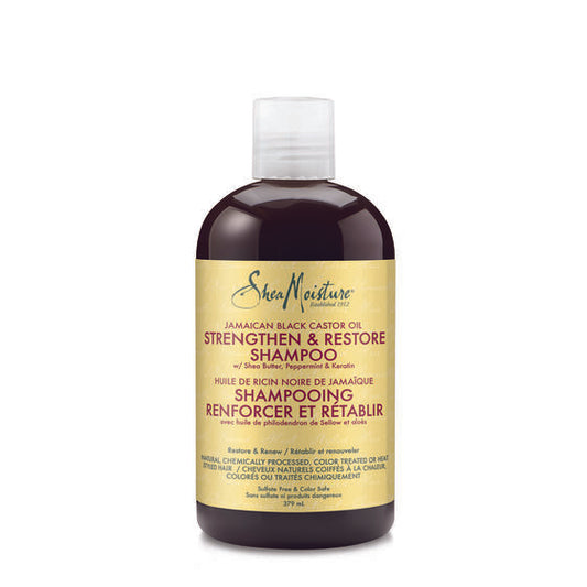 Shea Moisture Jamaican Black Castor Oil Strengthen And Restore Shampoo 384ml