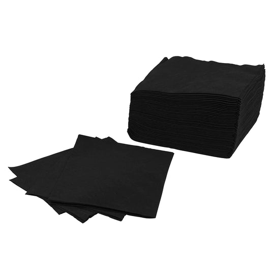Contrast Disposable Towels-black-40cm X 70cm-pkt 50