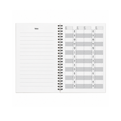Santorini 4-8 Column Appointment Book 100 pages A4 Plain