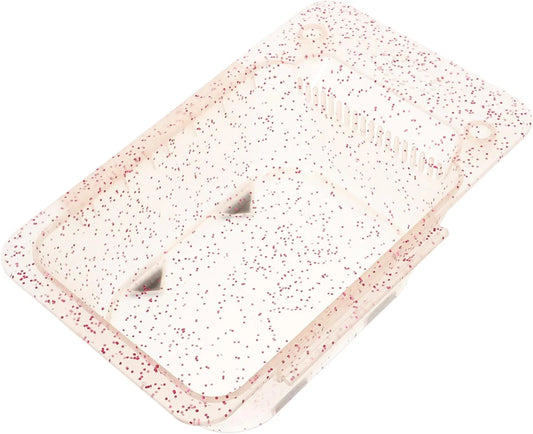 Santorini Rectangle Tint Bowl Pink Glitter