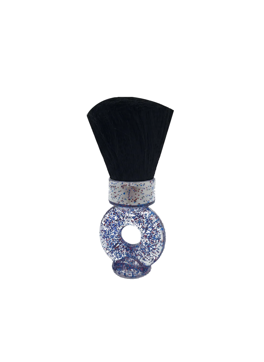 Santorni Crystal Glitter Neck Brush Clear