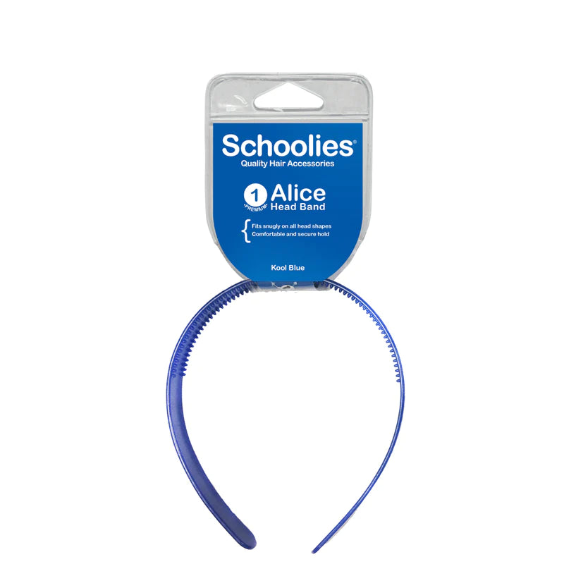 Schoolies 502 Alice Head Band Kool Blue