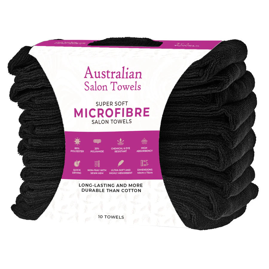 Super Soft Microfibre Towels 10 pack