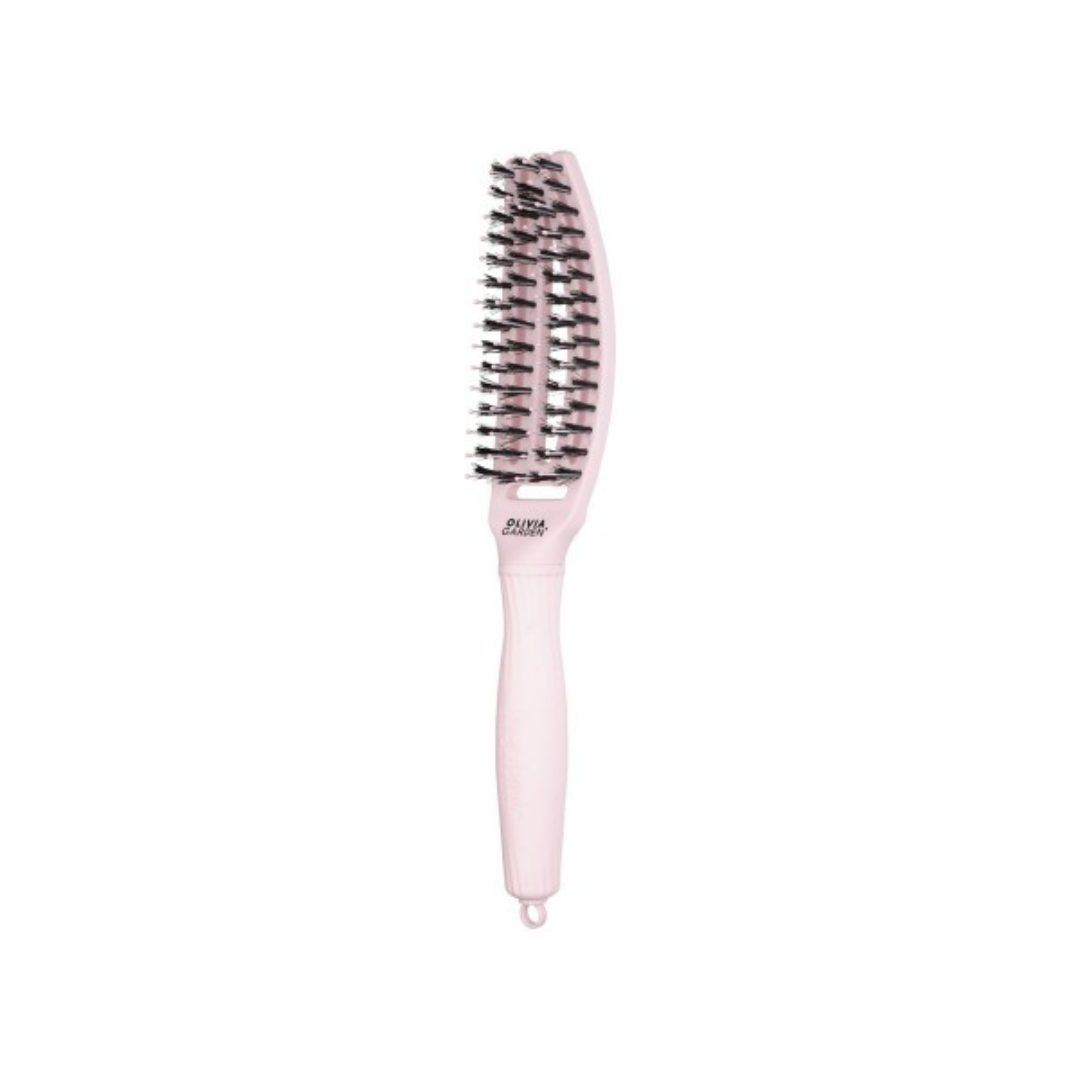 Olivia Garden Pink Finger Brush Petite