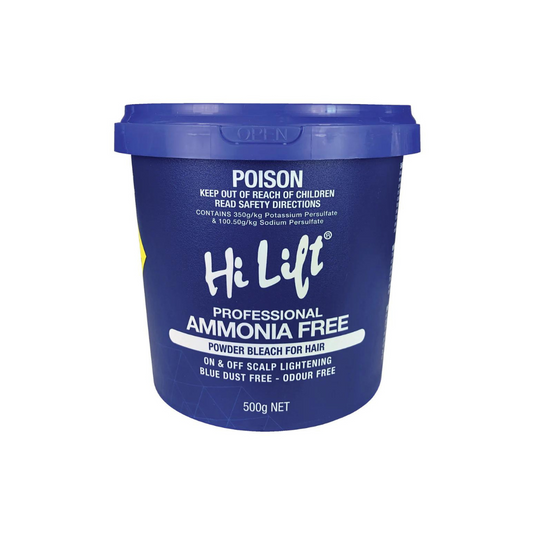 Hi Lift Ammonia Free Blue Bleach Tub 500g